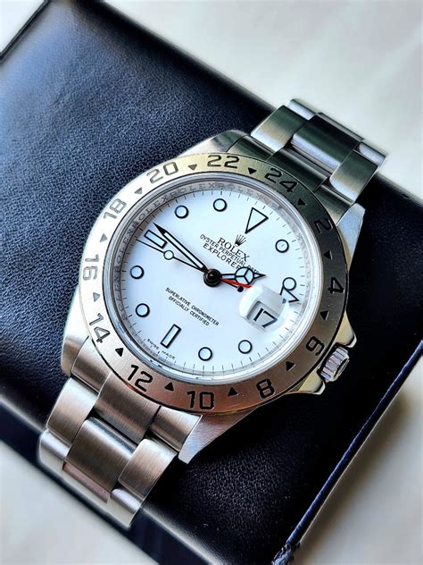 Rolex Explorer II Full Set Serviced + 2 Year Warranty .